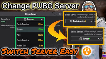 How to Change Server in PUBG Mobile (2025) | Switch Region Easily