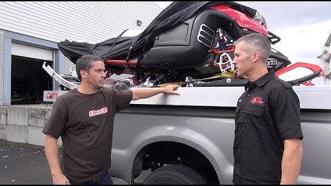 Polaris IQR 800 Mountain Mod Build Ep#13, Elka Suspension Part 2!  PowerModz!