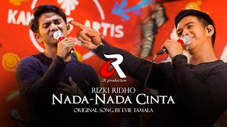 RIZKI RIDHO - NADA NADA CINTA (LIVE COVER) | KAMPUNG ARTIS FOODCOURT ROMANTIS!! | EVIE TAMALA!!