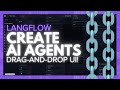 Langflow create ai agentsapps with a draganddrop ui  opensource