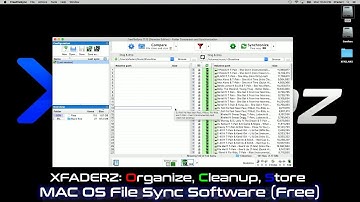 XFaderz OCS: MAC OS File/Folder Sync Software (Free)