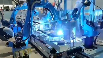 Electric tricycle frame welding