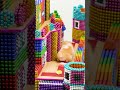 Lotso Bear&#39;s Castle from Magnetic Balls #shorts #asmr