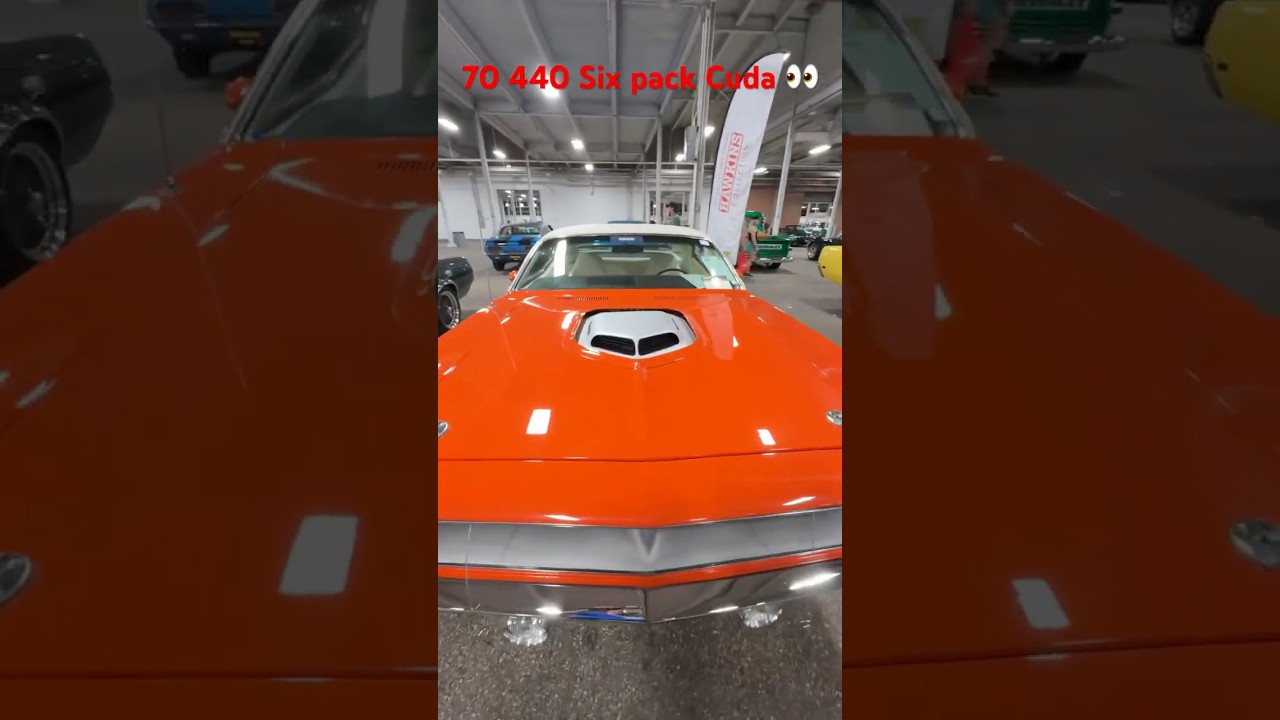 1970 год был годом, когда Cuda была рекламным автомобилем Chrysler в те времена 😎