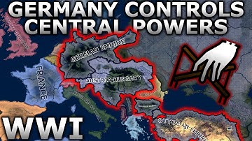 What if Germany Controls The Central Powers in WW1? | HOI4 Timelapse