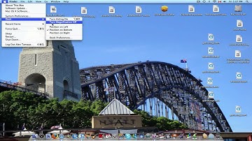 How to Magnify your Dock (Mac)
