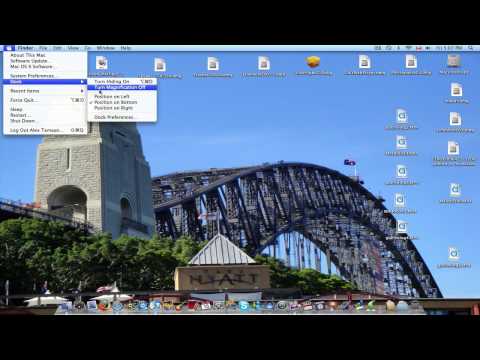 How to Magnify your Dock (Mac)