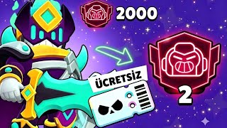 BRAWL PASS PLUS HEDİYE! 🎁 SURGE  PRESTİJ 2 YAPTIM! 🔥| BRAWL STARS