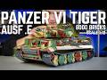 The 8,000 Piece Legend! Panzer VI Tiger Ausf. E (1:12) | COBI-2807 Showcase