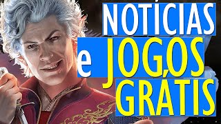 OPA!! 2 JOGOS GRÁTIS SURPRESA na STEAM (PC), GTA 6 CONFIRMADO para 2025, BALDUR'S GATE 3 e UBISOFT!