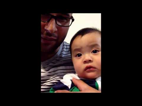 Sweetheart Baby Cries when Dad Pretends to Cry (Original)