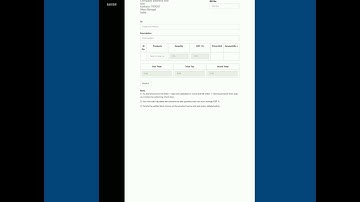 Web based invoice system with GST calculation