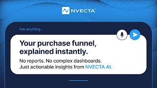 AI Funnel Analysis in One Prompt | Identify Drop-Offs & Improve Conversions with NVECTA AI AI Funnel Analysis in One Prompt | Identify Drop-Offs & Improve Conversions with NVECTA AI