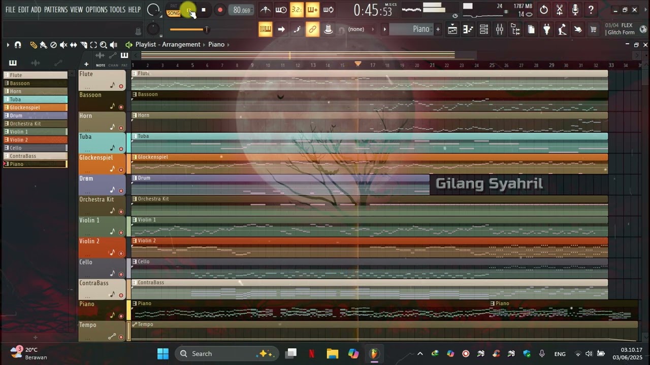 Hide and Seek (Vocaloid) || Instrumental Orchestra || @FL_STUDIO