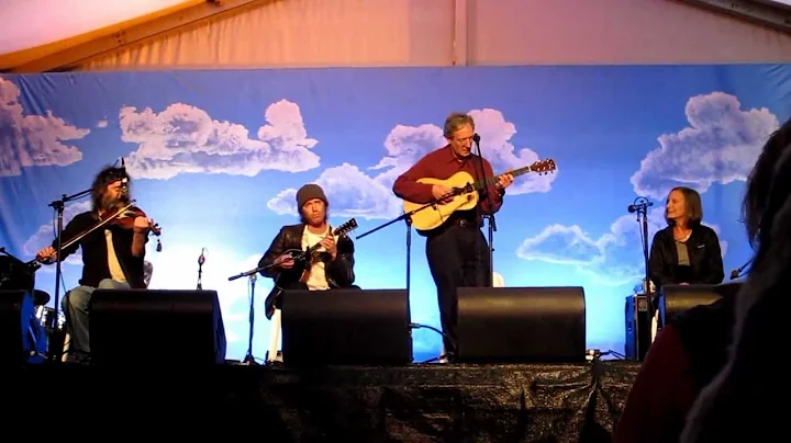 Angus Grant, Luke Plumb and Stanley Greenthal at the National Folk Festival 2012