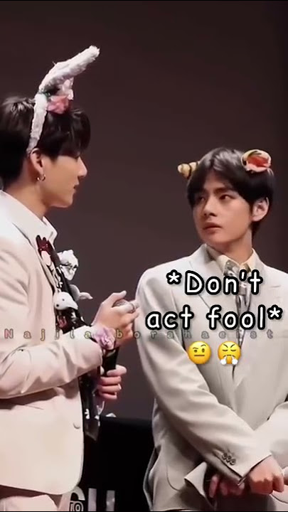 Taehyung can get pretty scary when he's jealous 🫣🫠