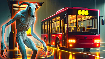 Bus Simulator But It's a Horror Game! (Night Bus)