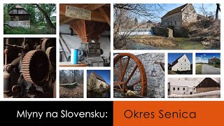 Mills in Slovakia: District Senica