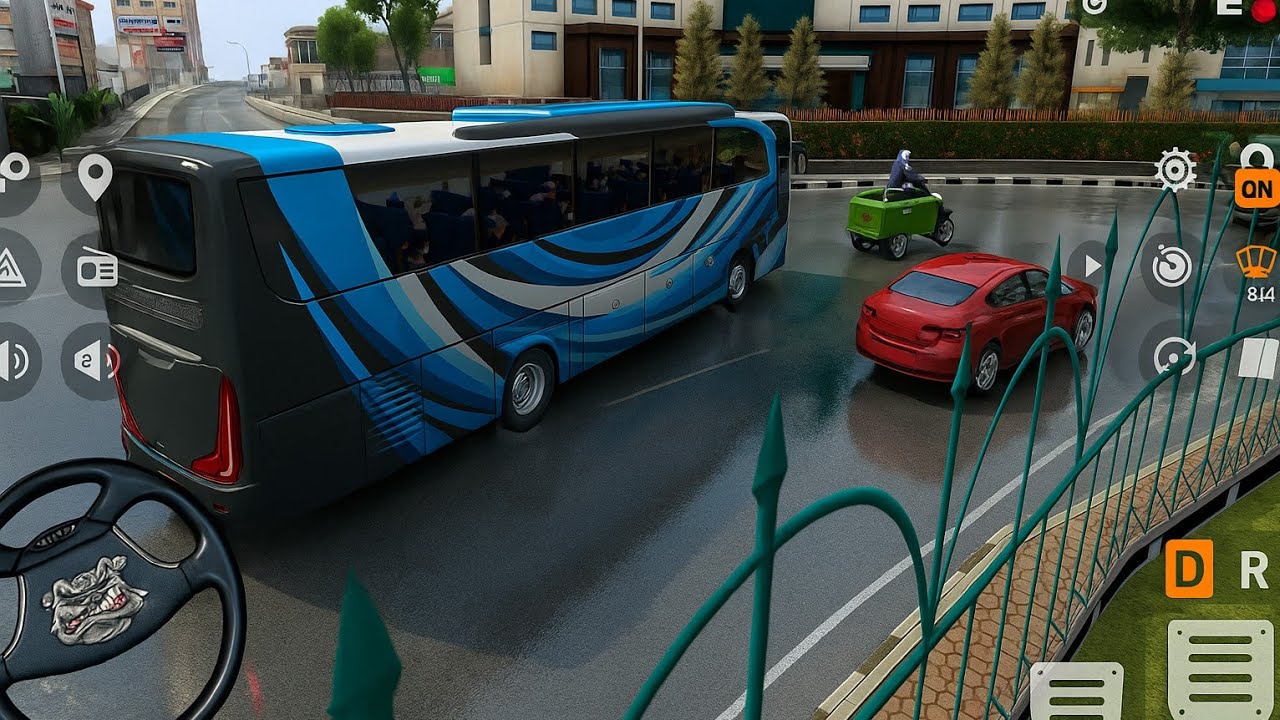 Bus Simulator indonesia || High graphic 4K 60fps Gameplay (BUSSID)
