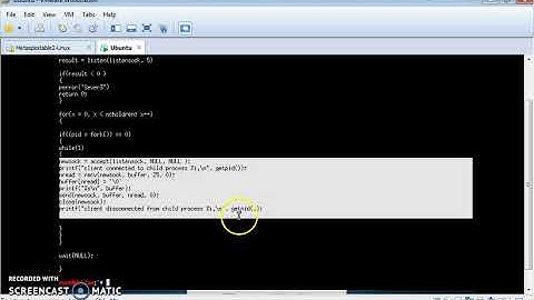 Socket Client-Server program using process-pool.