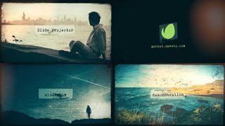 After Effects Template  Slide Projector Slideshow