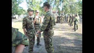 Учебный сбор Института военного обучения ТГУ 2012 Учебный сбор Института военного обучения ТГУ 2012