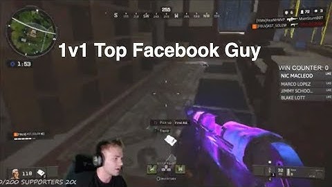 1v1 against a Top Tier Facebook Streamer! (BOTH POV