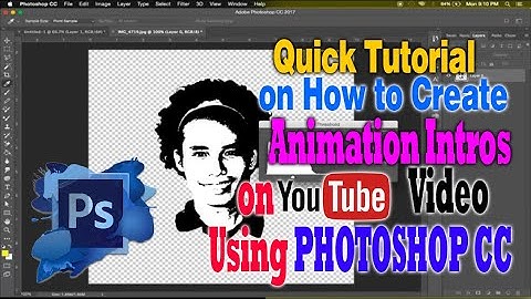 How to make Intro logo for Beginners using photoshop CS6
