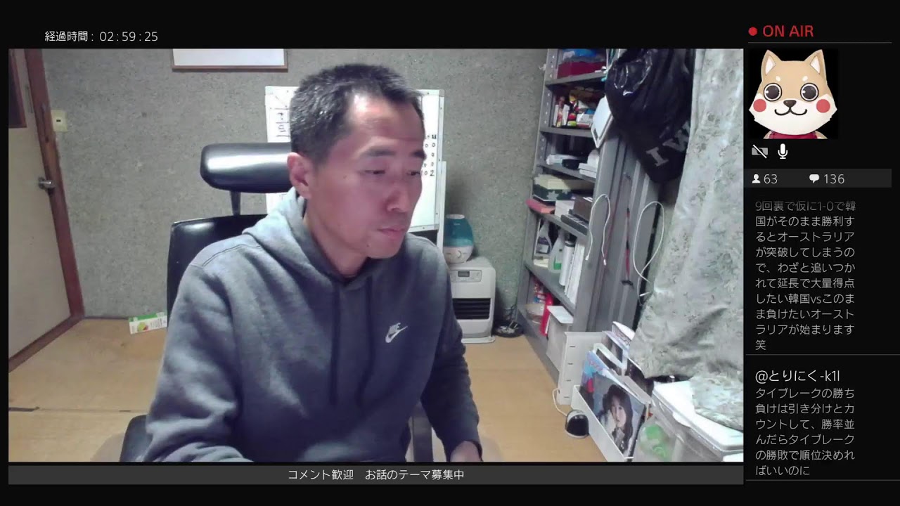 WBC 日本xオーストラリアを観戦。