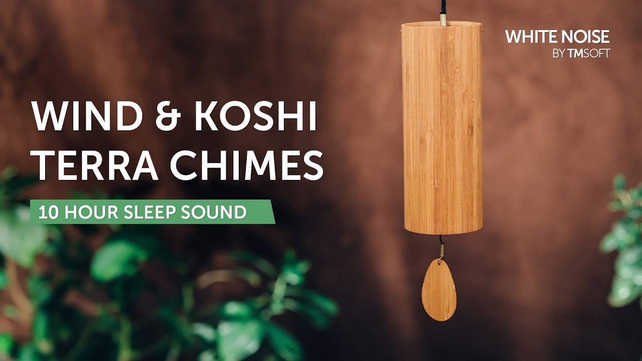 Wind and Koshi Terra Wind Chimes 10 Hours Sleep Sound Black Screen
