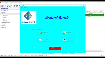 Java ATM Project Connected with SQLite Data Base
