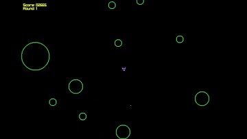 My Asteroids Remake || Made in Visual Studios with Raylib [C++]