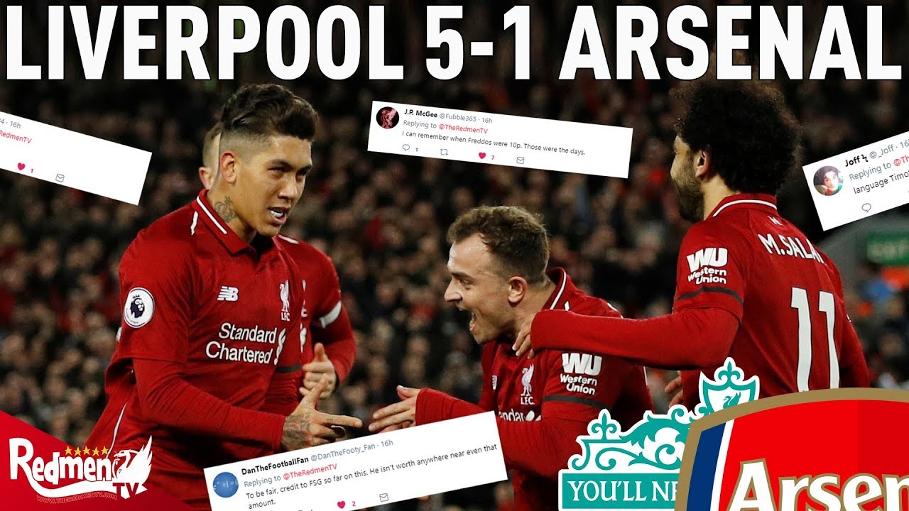 Liverpool Vs Arsenal 5 1 Memes