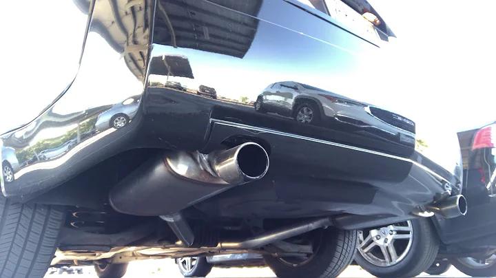 Before the straight pipe. Magnaflow cat back exhau...