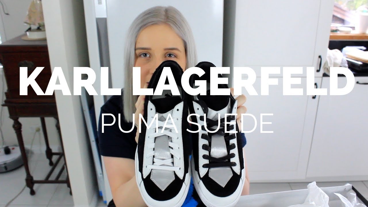 puma suede karl lagerfeld