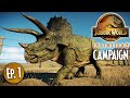 Saving wild dinosaurs! CAMPAIGN PLAYTHROUGH | Jurassic World Evolution 2 Campaign gameplay