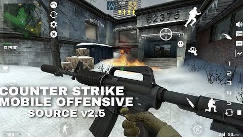 CSMOS v2.5 Beta Gameplay | By BiLL FLX | CS Source Android