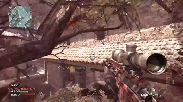 FIRST EVER SUICIDE SHOT ON NEW MW3 MAP SANCTUARY