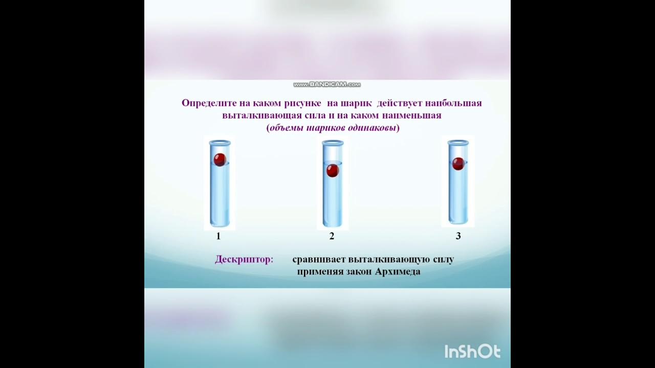 Какова природа выталкивающей силы лабораторная
