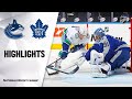 Canucks @ Maple Leafs 2/6/21 | NHL Highlights
