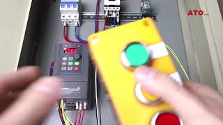 Multi-stage speed control of VFD/motor variable speed control