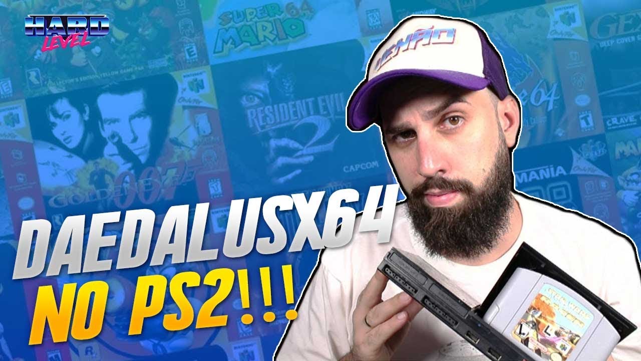 O Emulador de N64 REAL para PS2 (Versão Daedalus Play2 Nintendo Edition) 