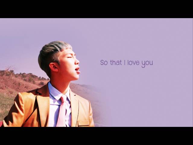 BTS Rap Monster x Jungkook – 알아요 (I know) [Color coded Han|Rom|Eng lyrics] class=