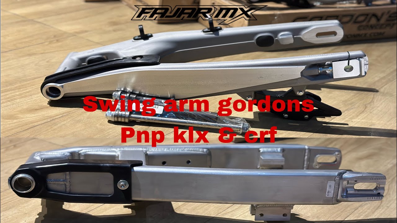Unboxing Swing arm gordon model ktm pnp klx & crf 150 serta kelebihan ...