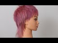 Learn how to cute a beautiful Mullet haircut great for the salon floor By Ben Brown