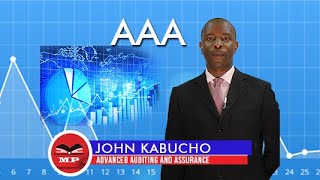CPA - ADVANCED AUDITING & ASSURANCE - AUDITORS REPORT - LESSON 1