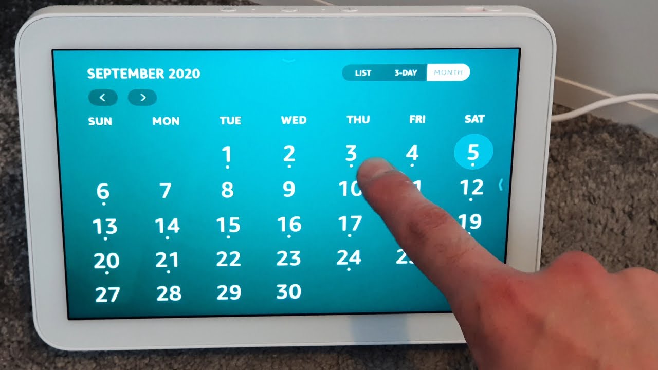 Echo Show Calendar Overview What Works Well... And What Doesn't! YouTube