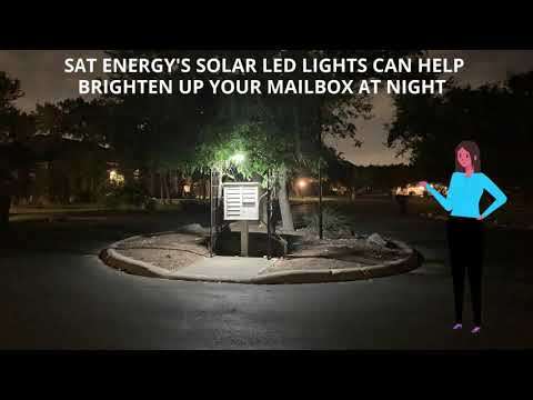 SAT Energy Mailbox Solar LED Light System - video from Sat Energy