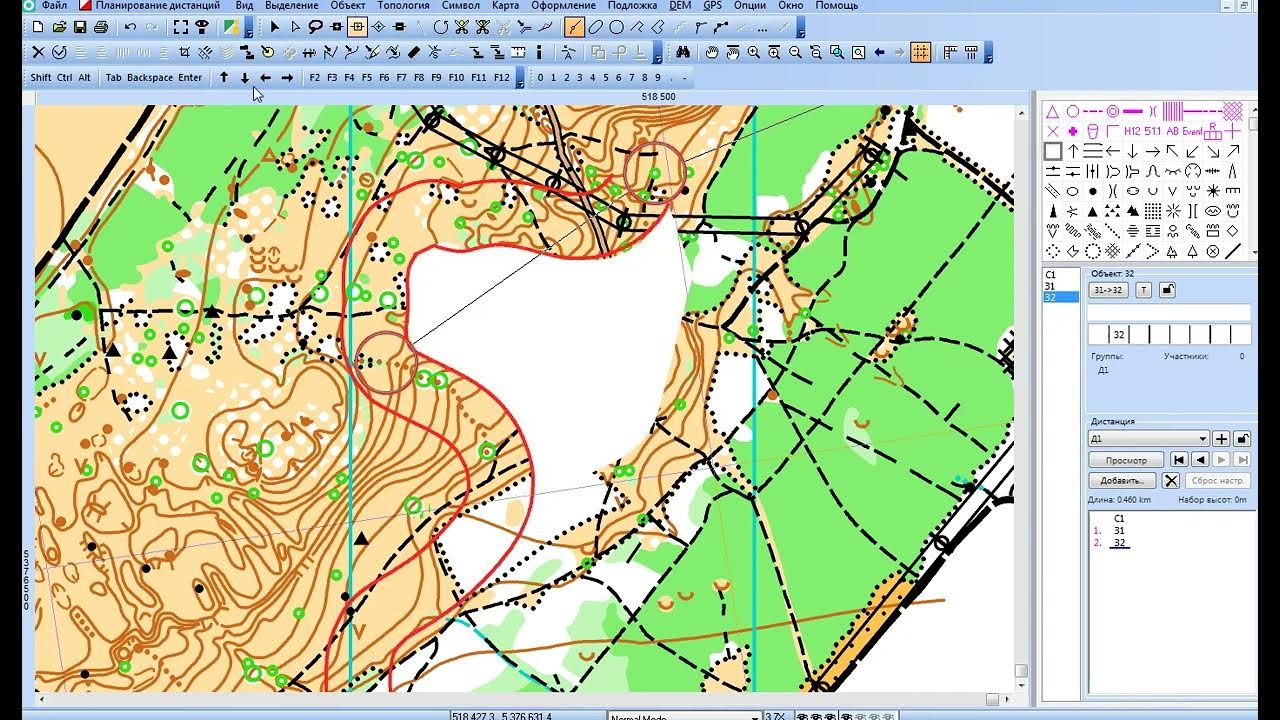 создать карту линии. создать карту линии. гис. линии рельефа. топографическая карта в qgis.