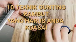 Download Tutorial Memotong Rambut  Wanita Tutorial Kreasi 